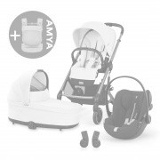 Balios 3in1 +AMYA - Chocolate Brown/Moon Black